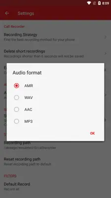 Call Recorder - Automatic Call Recorder android App screenshot 2