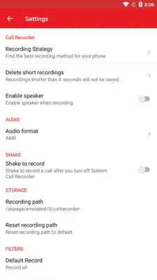 Call Recorder - Automatic Call Recorder android App screenshot 4